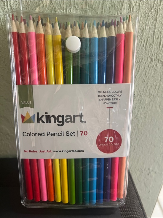 Michael’s Artcraft Store Other - #2792** Kingart Multicolor Colored Pencil Set